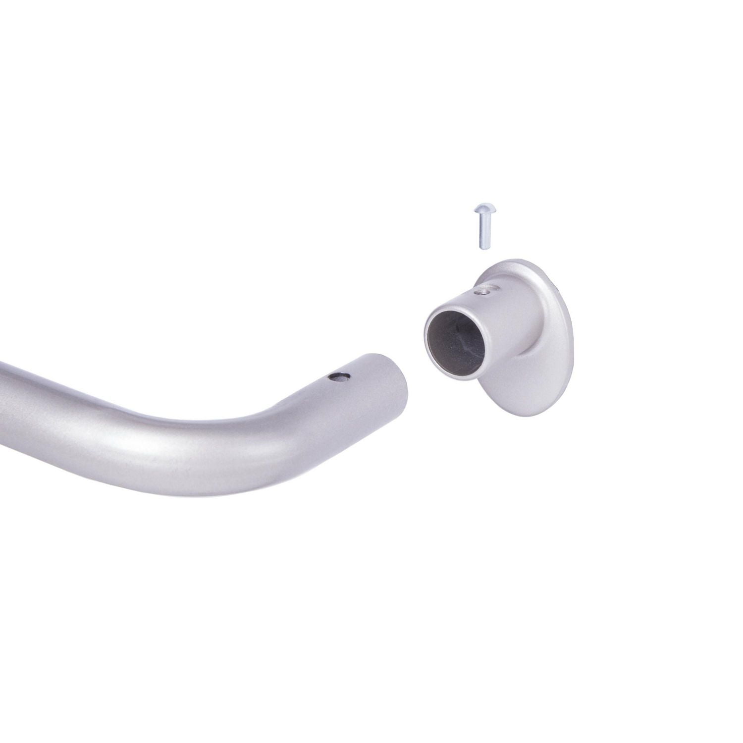 Eclipse 122 cm - 218 cm Tringle enveloppante pour assombrir la pièce, 1,58 cm Diamètre