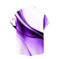 thumbnail image 4 of Styesk T-Shirts pour Hommes Col Rabattu Fluide Léger Manches Courtes Cardigan Boutonné Haut Chemise Manches Courtes Col Rabattu Haut Chemise, 4 of 4