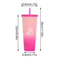 thumbnail image 3 of Cute Cup With Straw  24oz Insulated Double Wall Cold Cup With Lid And Straw  Movie Surrounding Accompanying Cup   Mug, 3 of 9