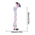 thumbnail image 2 of Pet Cotton Ropes Bite-resistant Teeth Clean Dogs Toy Flexible Bald Head Chewing Toys Washable Molar Bone Shape Pets Knot Ball Tricolor Braid, 2 of 8