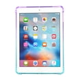 thumbnail image 4 of iPad 10.2 Case, iPad 8th 7th Gen Case, Osnuoph Soft TPU Silicone Gradient Shockproof Anti-scratch Protection Drop Proof Back Cover Shell for Apple iPad 8th 7th Generation 2019, Purple/Mint, 4 of 10