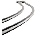 thumbnail image 1 of Tringle de Rideau de Douche Réglable - 60 Po - 72 Po - Double Courbure en Acier Inoxydable, 1 of 1