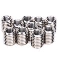 thumbnail image 2 of Peahefy Stainless Steel Insert Nut,10Pcs Reducer Nut Thread Conversion Stainless Steel Repair Sleeve Bushing Screw Fastening,Slotted Repair Nut, 2 of 8