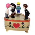 thumbnail image 2 of Baohd Kissing Doll Music Box Creative Sound Machine Play for Girls Kids Boys Style D, 2 of 9