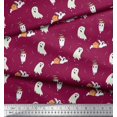 thumbnail image 2 of Soimoi Velvet Fabric Ghost Halloween Fabric Prints by Yard 58 Inch Wide, 2 of 3