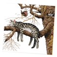 thumbnail image 4 of GUOOL Motif de Chat Endormi au Point de Croix Estampé et Compté 11CT Estampé, 4 of 9