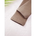 thumbnail image 4 of Yeahdor Chandails Thermiques à Manches Longues pour Garçon Fille, Doublés en Molleton, Couche de Base de Compression, T-Shirts à Col Rond, T-Shirts Doux, Café 140, 4 of 7