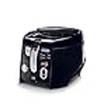 thumbnail image 2 of De'Longhi D895 DeLonghi D28313UXBK Roto Deep Fryer, Black/Silver, 2 of 4