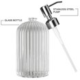 thumbnail image 4 of SuChun Blue Juice Large Capacity Glass Style Soap Dispenser Bottle Refillable Cosmetic Lotion Container For Shampoo Body Wash And Lotion And Design For Home Clear, 4 of 4