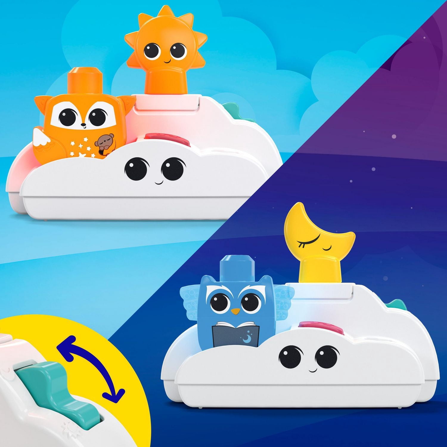 MEGA BLOKS Fisher-Price Veilleuse Doux Sommeil, 30 pièces