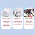 thumbnail image 5 of Roulement Automatique Boule avec Clignotant LED Interactif Chat Sautant Boule Jouets USB Rechargeable, 5 of 5