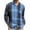 Multicolor#52, variant on LMKIHUSA Big and Tall Plaid Button Down Shirts for Men Long Sleeve Lapel Stretchy Jacket Flannel Regular Fit Casual Pocket Tops Multicolor,XXXL