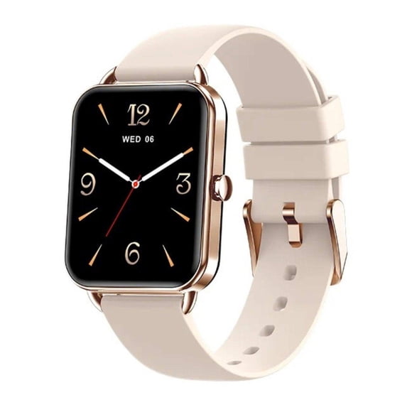TUTT Montre Intelligente Classique Hommes Femmes Écran Tactile AMOLED 1,65 Pouce BT Appels Montre Intelligente Traqueur de Sport Entraînement Physique Bracelets en Caoutchouc DA2