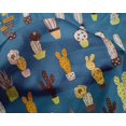 thumbnail image 5 of oneOone Cotton Cambric Fabric Leaves & Floral Block Print Sewing Fabric BTY 56 Inch Wide, 5 of 5
