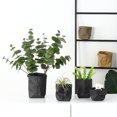 thumbnail image 5 of Washable Kraft Paper Bag Plant Flowers Pots Multifunction Home Storage Bag Black, 5 of 5