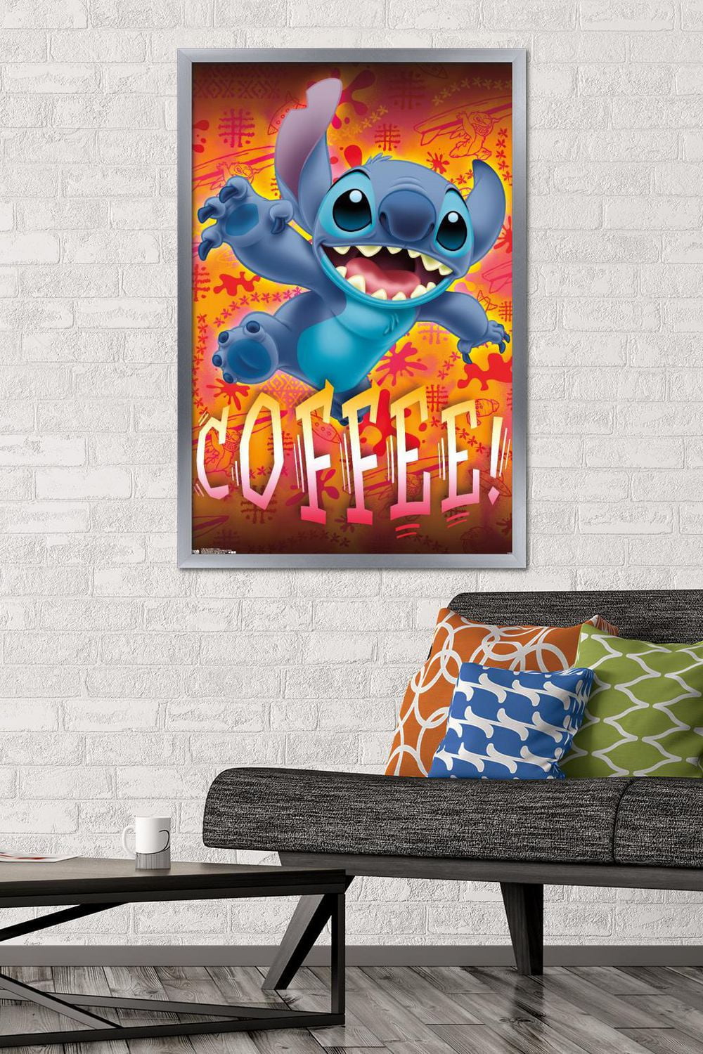 Disney Lilo and Stitch - Coffee Wall Poster, 22.375" x 34"
