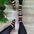 thumbnail image 1 of LSLJS Wedge Sandals for Women, Large Size Summer Platform Fashion Cross Strap Platform Wedges Sandals, 1 of 3