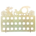thumbnail image 1 of Cadre Porte-Chocolat Réutilisable de Noël Calendrier de Bonbons Compte à Rebours 25 Jours Calendrier des Fêtes Décoration de Vacances Rustique de Style Ferme Type 4, 1 of 7