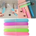 thumbnail image 2 of Brosse à Dents de Rangement Colorée Arc-en-Ciel pour Adulte, Portable, Petite, Mignonne, de Voyage, Nouvelle, 5 Pcs, 2 of 6