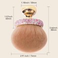 thumbnail image 3 of Extra Large Body Self Tanner Makeup Brush, 3 Inch Wide-headed Self Tanning Kabuki Blend Brush for Powder, Blusher, Foundation, Bronzer, Self Tan Face, Body, Leg and Back Applicator (Diamonds), 3 of 15