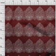 thumbnail image 2 of oneOone Cotton Poplin Fabric Leaves & Floral Block Decor Fabric Printed BTY 56 Inch Wide, 2 of 4