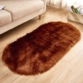 thumbnail image 1 of Bdday Classroom Rug Soft Rug Chair Cover Artificial Sheepskin Wool Warm Hairy Carpet Seat Mats Rug Rug for Bathroom, 1 of 2