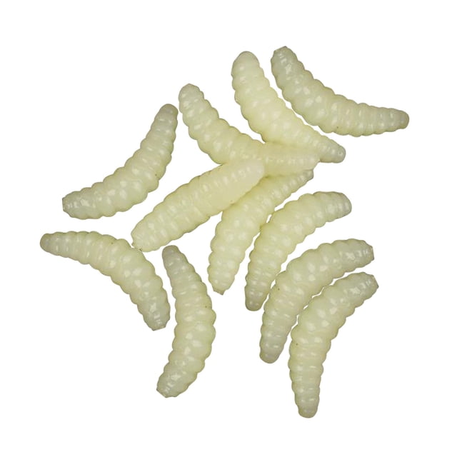 Simulation Bread Worm Soft Bait Maggot Worm Fake Bait Road Fishing Bait