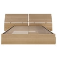 thumbnail image 3 of Nexera Nordik 3 Drawer Storage Bed Natural Maple, 3 of 8