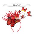 thumbnail image 3 of Foreign Trade Simulation Plastic Butterfly Hair Hoop Party Hair Accessories, 3 of 4