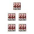 thumbnail image 3 of ZheElen Festive Decorations For Christmas Tree Spread Holiday Cheer Christmas Balls Decorations Christmas Decorations Home Decor E 5Set, 3 of 6
