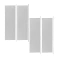 thumbnail image 4 of simhoa 4 Pieces Dryer Air Exhaust Vent Cover Panel Dustproof Dryer Vent Cover Flaps White, 4 of 8