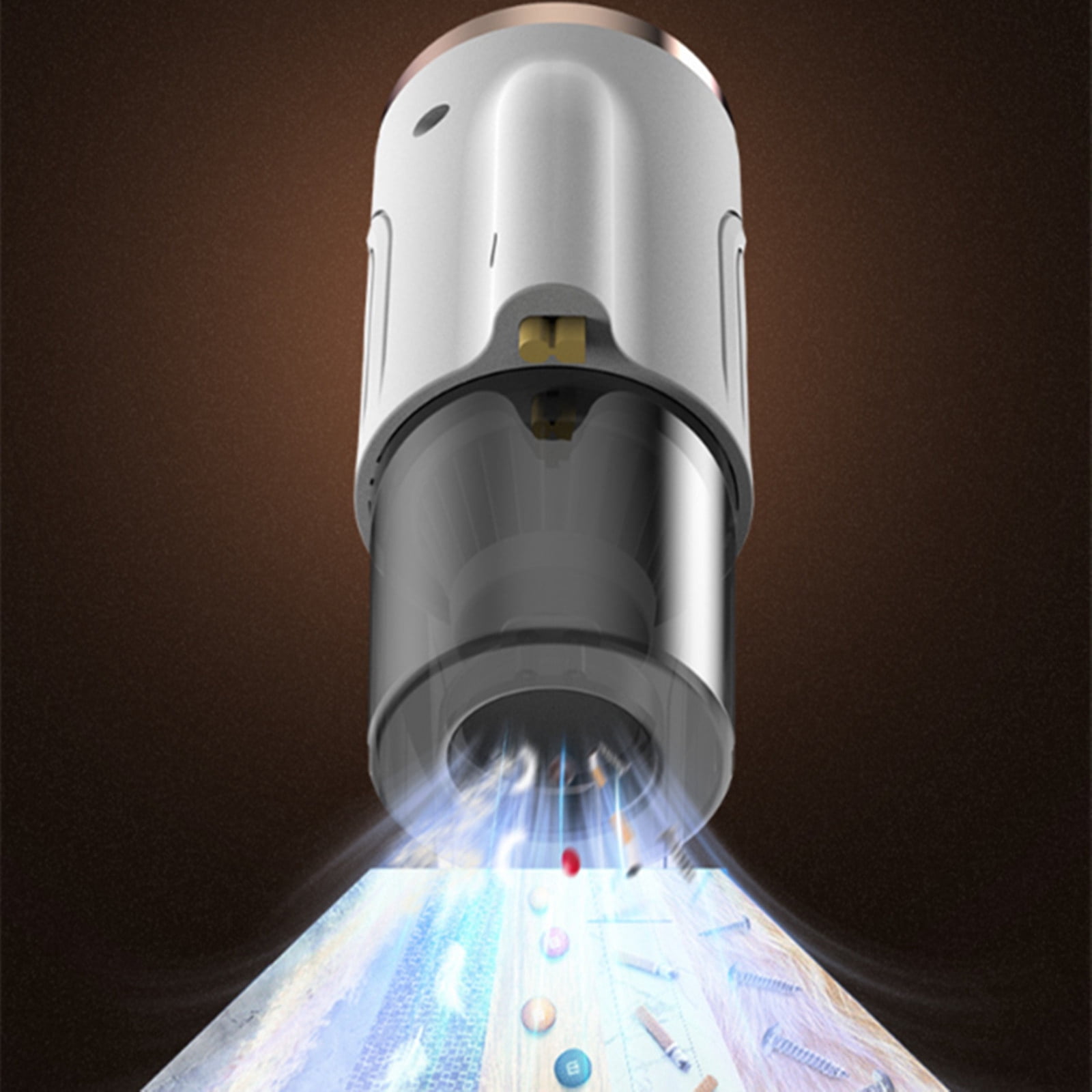 Suncoda Vacuum Cleaner, Cleaning Supplies Car Vacuum with Powerful Suction, Mini Vacuum for Car Seat Crevices Pillows, Sheets, Mattresses, Sofas, , Keyboard Cleaner, USB Rechargeable