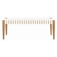 thumbnail image 4 of Safavieh Amalia Leather Bench, 4 of 6