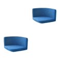 thumbnail image 2 of kurtrusly Trilateral Chair Covers Wide Application And Strong Elastic Chair Protection Made Easy Polyester Cover Chairs Decoration Grey blue 2Set, 2 of 6