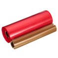 thumbnail image 1 of Unique Bargains 4.33'x295' (110mmx90m) Wax Thermal Transfer Ribbon, 1 Roll 1/2' Core Ink Out Barcode Ribbon with Core, Red, 1 of 6