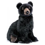 HANSA Bear Cub En peluche noire