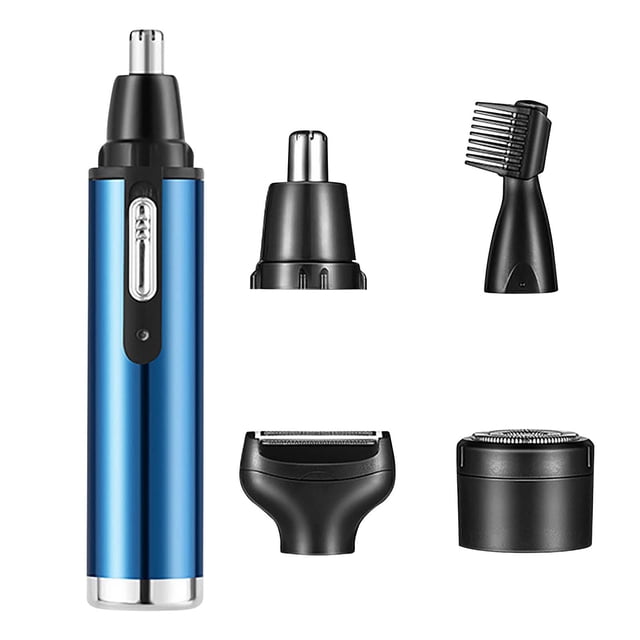 EGNMCR Rasoir Électrique Quatre-en-un pour Hommes Rechargeable USB Rasoir Électrique pour Sourcils Nose Hair Nose device