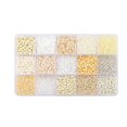 thumbnail image 1 of KLKCMS Beads Kit for DIY Bracelets Necklaces Decoration Beige, 1 of 9