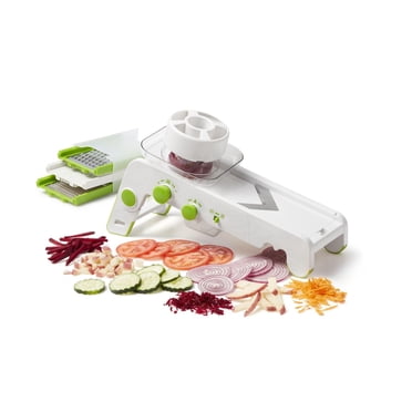Starfrit Cubing Pro Mandoline, Adjustable Vegetable Slicer with Interchangeable Blades