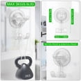 thumbnail image 4 of LUXEAR Suction Hook Shower Hooks Suction Razor Hooks Strong Suction Power Bathroom Towel Hooks for Livingroom Kitchen 2 pcs Transparent, 4 of 8