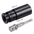 thumbnail image 2 of Unique Bargains Socket Accessory Set, 22mm Deep Socket 1/4' Hex Shank Impact Adapter with 1/2' Drive, 2 of 5
