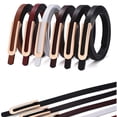 thumbnail image 2 of fastboy Adjustable And Fashionable Waist Belt For Flattering Silhouette Wide Application Red-brown, 2 of 6