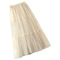 thumbnail image 1 of Jupe Longue en Maille Élastique Taille Haute Printemps Été pour Femmes, 1 of 5