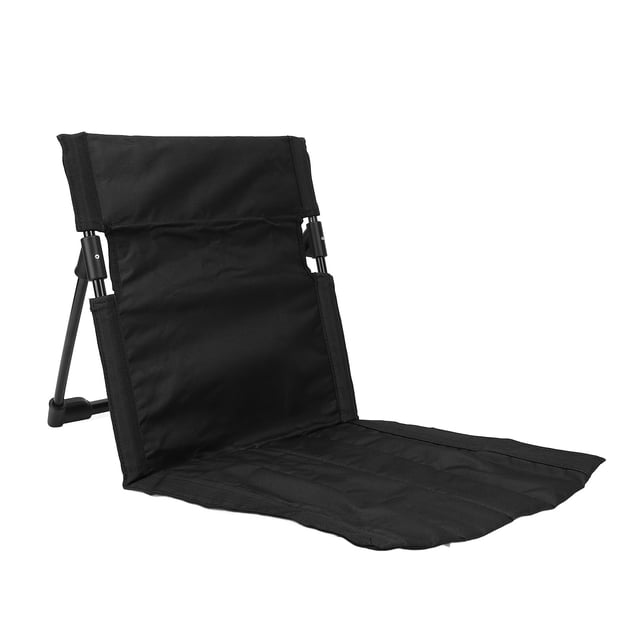 Lightweight Compact Adjustable Beach Floor Chair, Portable Foldable Breathable Camping Chair with Back Support, Outdoor Fishing Chair