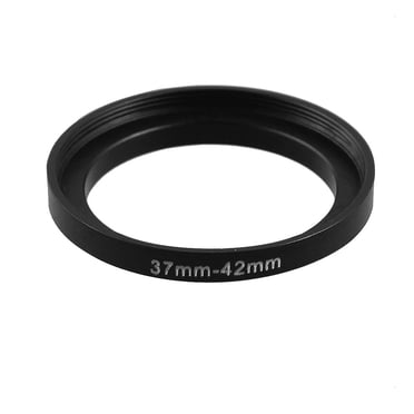 Unique Bargains Camera Repairing 37mm-42mm Metal Step Up Filter Ring Adapter