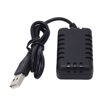 Chargeur d'Équilibrage USB, Chargeur de Batterie RC LiPo Noir 7.4V pour Bateaux RC