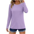 thumbnail image 2 of Ailaofu Women's Sun Shirts Protection Rash Guard Long Sleeve Swim Shirts Quick Dry Lightweight Workout Tops, 2 of 7