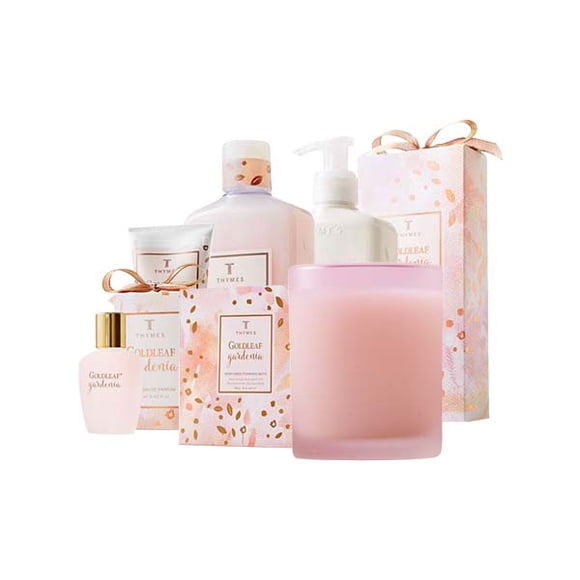 Thymes Goldleaf Gardenia Collection Gift Basket