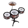 thumbnail image 3 of HILABEE Ensemble de Batterie pour Débutants et Enfants Jouets d'Apprentissage Précoce Jouets de Percussion Simulation pour Enfants, 3 of 9