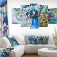 thumbnail image 3 of Design Art Beau Paon Art Sur Toile, 3 of 3